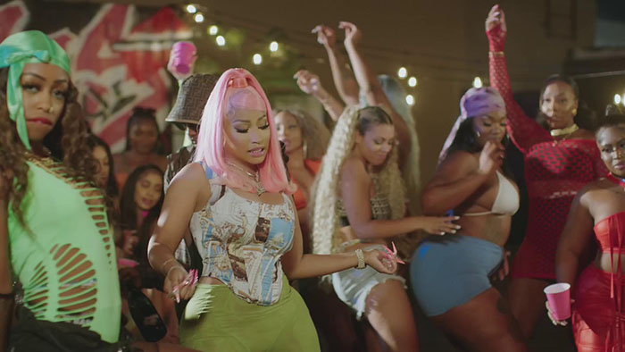 Nicki Minaj with Skeng - Likkle Miss Remix